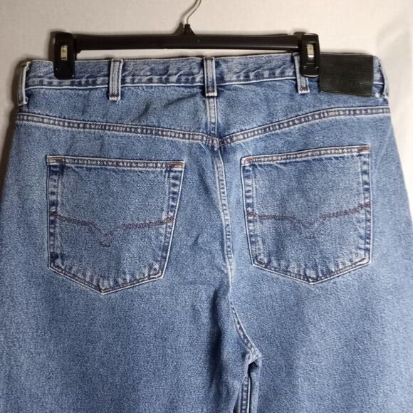 Harley Davidson Traditional Men's Straight Leg Medium Wash Jeans Size 40x30 - Picture 5 of 13